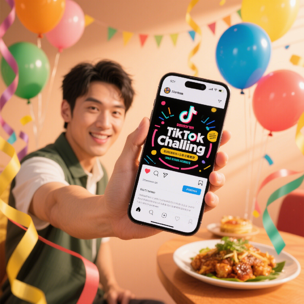 餐饮品牌 TikTok 挑战赛引爆话题