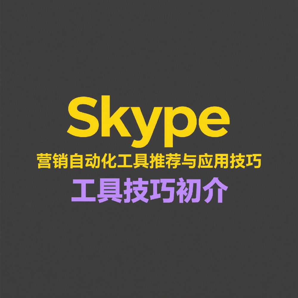 Skype营销自动化工具推荐与应用技巧