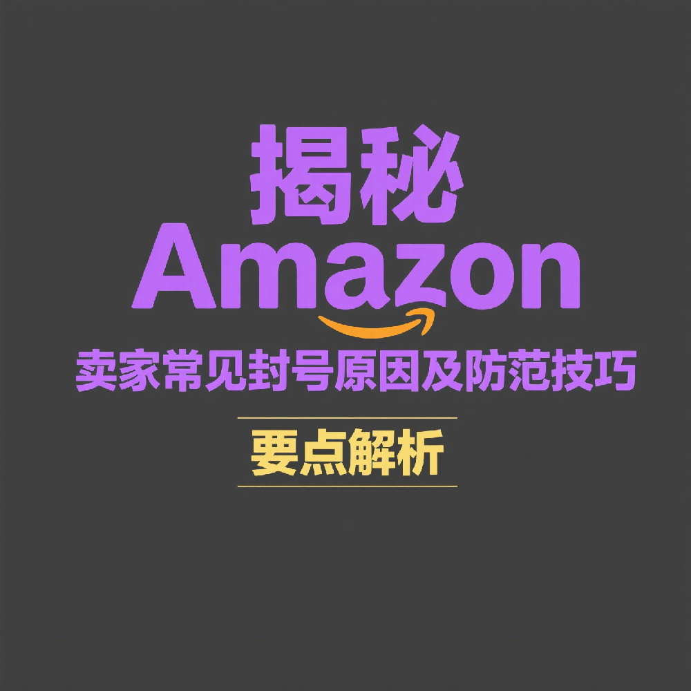 别踩雷！亚马逊卖家常见封号风险与避坑技巧全解