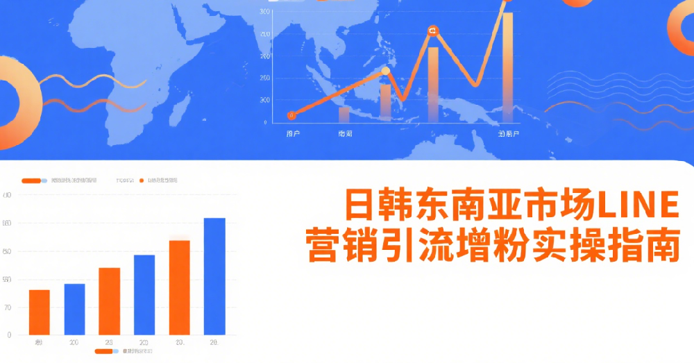 日韩东南亚市场LINE营销引流增粉实操指南